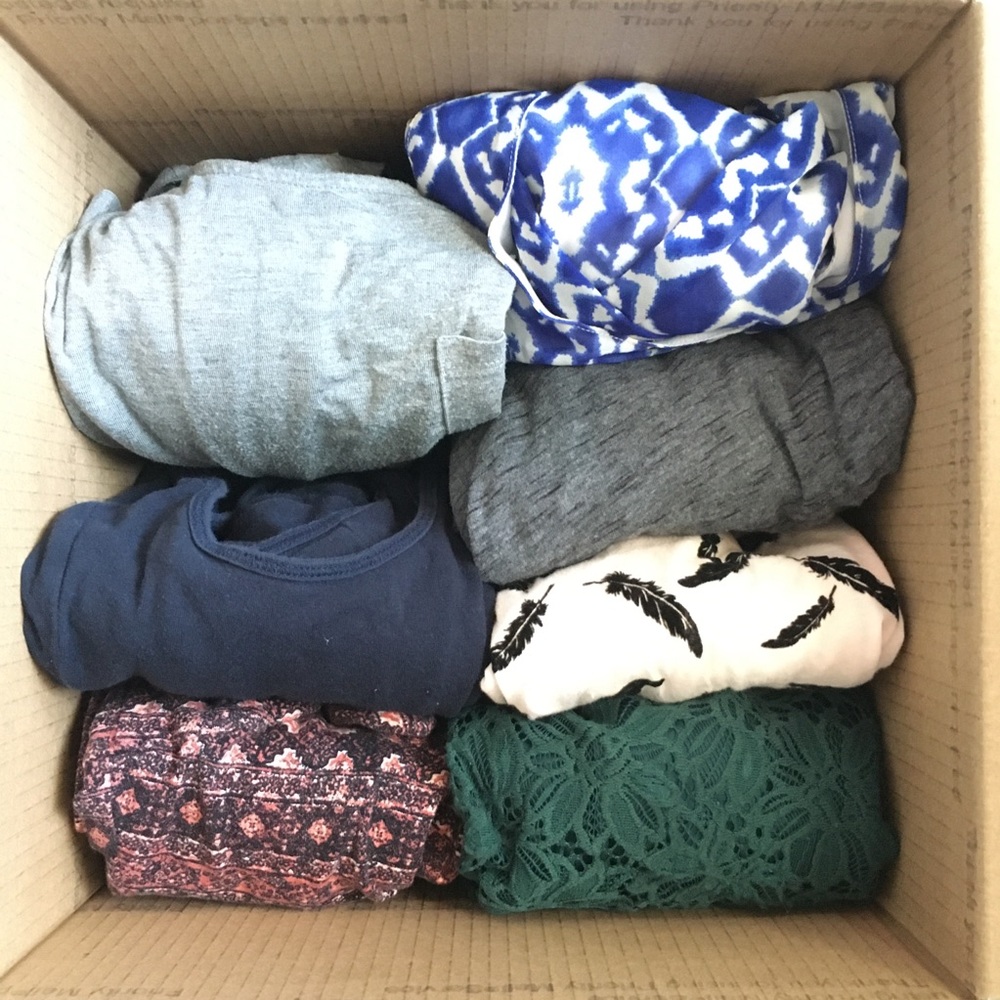 Short summer dresses mystery box 7 dresses size S mini dresses EUC variety pack